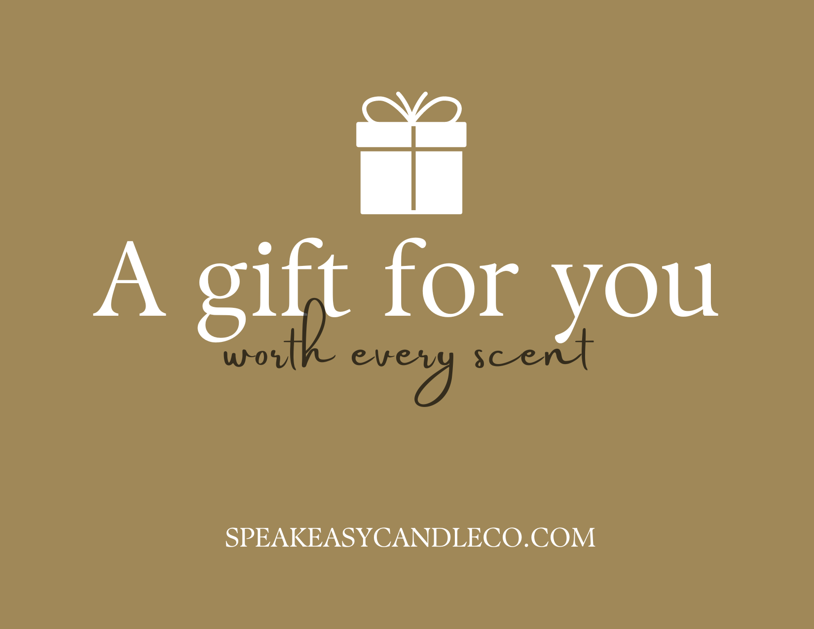 Speakeasy Candle Co. Gift Card