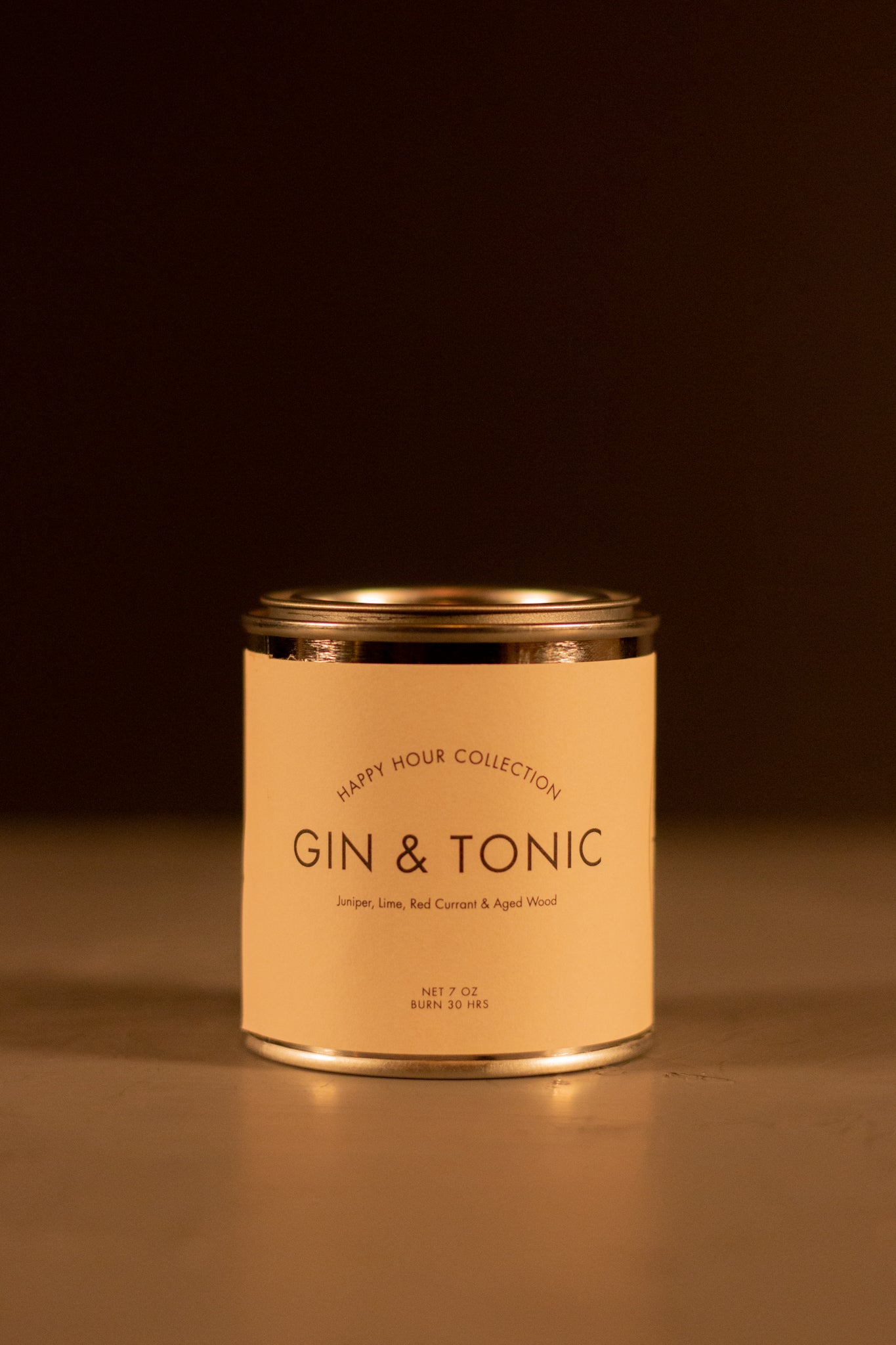 Luxury Scented Gin & Tonic Cocktail Candles